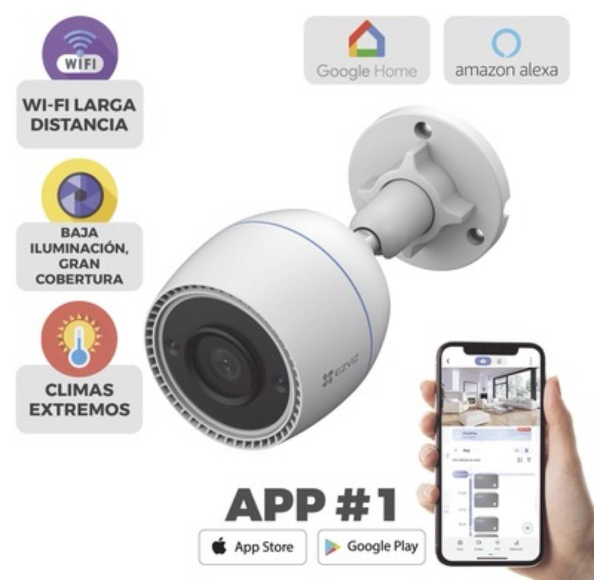 Cámara Bala IP 2 Megapíxel EZVIZ C3TN 2MP